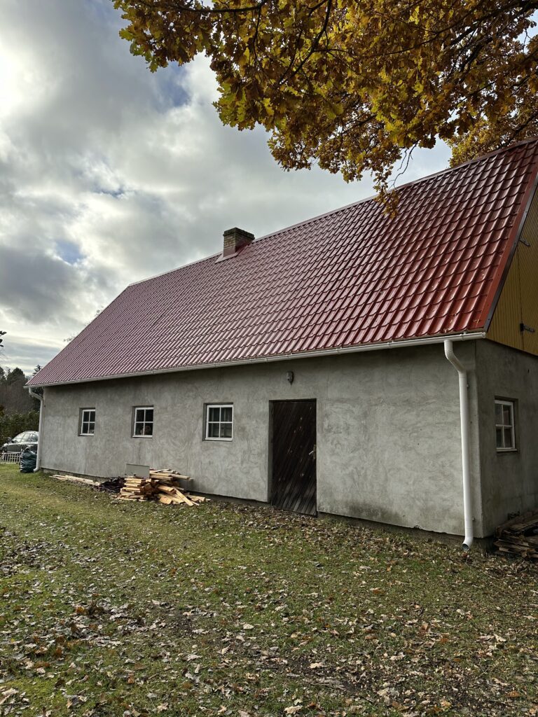 Kuusalu eramu Kuusalu eramu. Viilkatuse ja lamekatuse renoveerimine